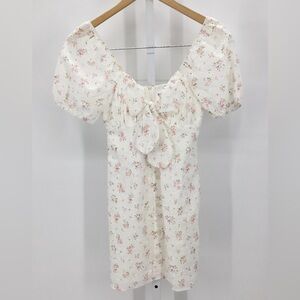 Sullivan Dress, Color: White Pink, Size: Small